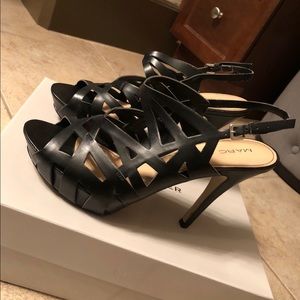 Marc Fisher | Black Cut Out Sling Heel | Sz 8.5M
